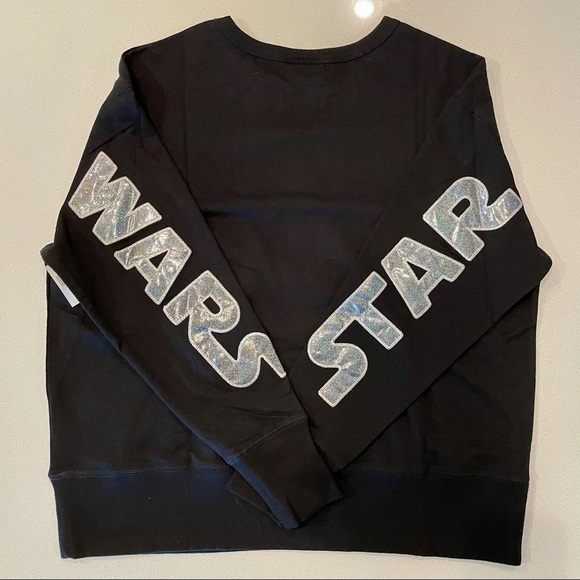 Disney Parks Star Wars At-At Silver Sparkle Shirt - Picture 4 of 9